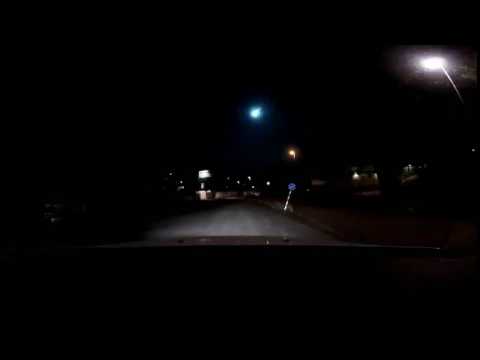 Meteor explodes over Stockholm. Seen from Saltsjobaden. 20170320