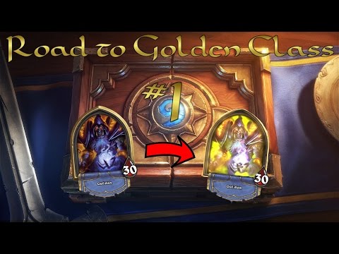 [Hearthstone] Road to Golden Class Last 10 Wins #1