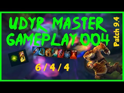 AFTERSHOCK - 004 Udyr Master Gameplay Patch 9.4 No Commentary