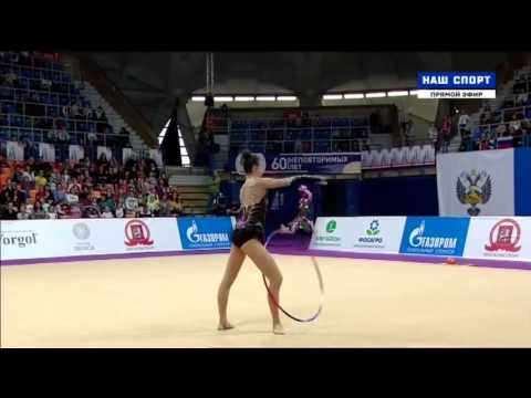 Sabina Ashirbayeva Hoop AA 2016 Moscow Grand Prix
