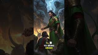 The Trickster God Loki: Hero or Villain? #asgard #loki #MythicalMoments #LegendaryStories