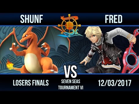 Seven Seas Tournament 6 - Shunf (Charizard) vs Fred (Shulk)  - Losers Finals