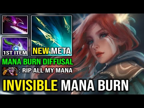 WTF 1st ITEM Diffusal Windranger | Sneaky Invisible Mana Burn Focus Fire NEW Meta Dota 2