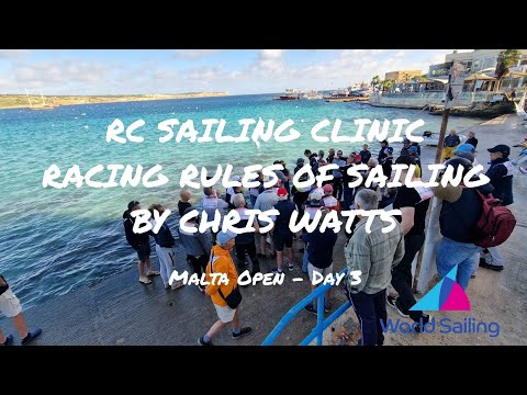 Racing Rules of RC Sailing Seminar - Malta Open 2022, Day 3