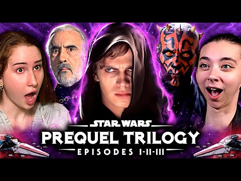 We BINGED the **STAR WARS PREQUEL TRILOGY**
