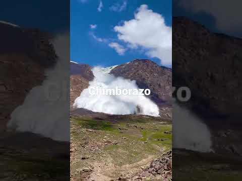 Ecuador el Taita Chimborazo avalancha