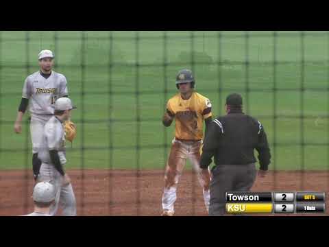 Baseball falls to Towson in extra innings