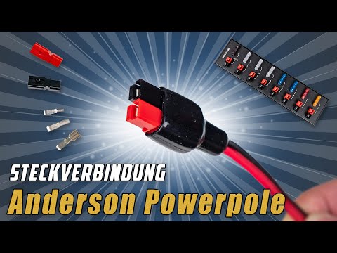 Anderson Powerpole Stecker 🔌 Steckverbindung im Amateurfunk