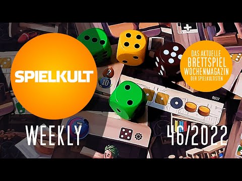 Weekly 46/2022 // Brettspiel-Reviews, Spieletreff, Vorschau