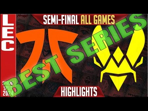 FNC vs VIT Highlights ALL GAMES | Lower Semi-Final LEC Spring Playoffs 2024 Fnatic vs Team Vitality
