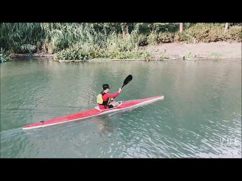 kayak k1 for beginner balance training(3 steps to begin paddling the k1)