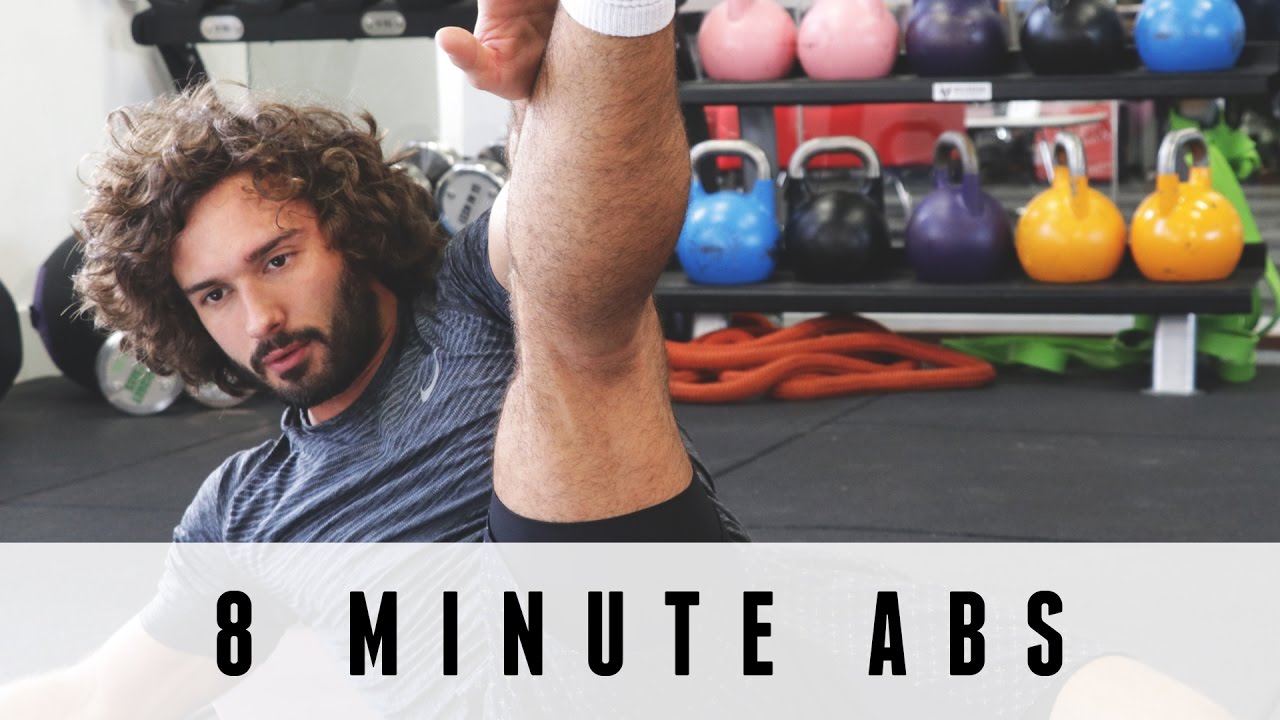 8 Minute Abs Workout | The Body Coach thumnail