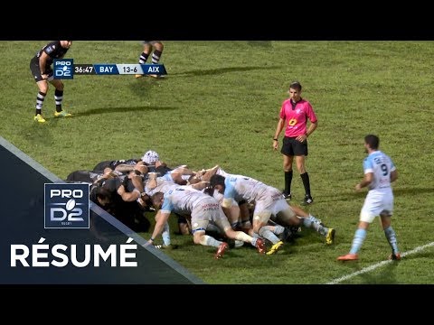 PRO D2 - Résumé Bayonne-Provence Rugby: 34-19 - J5 - Saison 2018/2019