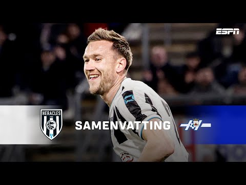 Mike TE WIERIK opent de SCORE, PANENKA op de LAT 🫣💥 | Samenvatting Heracles Almelo - VV Hoogeveen