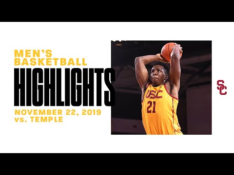 Men's Basketball: Temple 70, USC 61 - Highlights 11/22/19