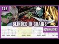 Avenged Sevenfold Blinded In Chains Guitar Cover With Tabs Lesson Tutorial