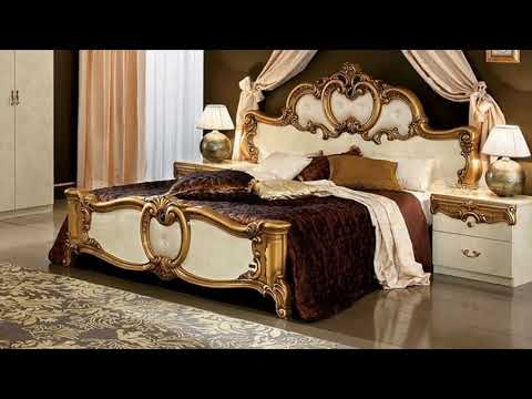 Latest wooden double bed design