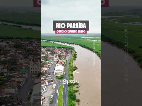 A cheia do Rio Paraíba transformou a paisagem em Cruz do Espírito Santo! 🙌🏻