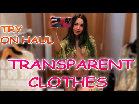 [EXCLUSIVE] Transparent Clothes Try on Haul with BEST GIRLS | See-through Fashion