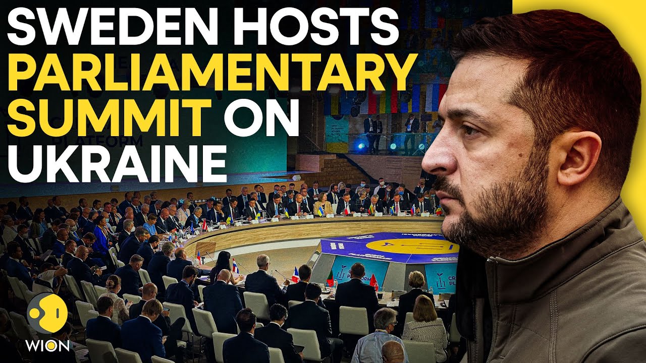 LIVE: Sweden Hosts Parliamentary Summit Within the Framework of the Crimea Platform | WION Live