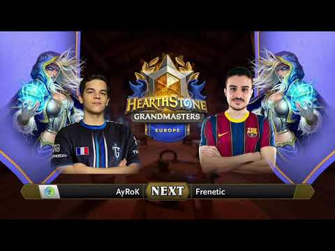AyRok vs Frenetic | 2021 Hearthstone Grandmasters Europe | Decider | Season 1 | Week 3