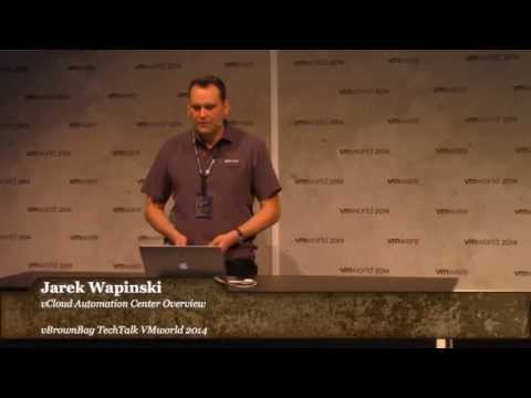 vBrownBag VMworld 2014 Jarek Wapinski – vCloud Automation Centre Overview