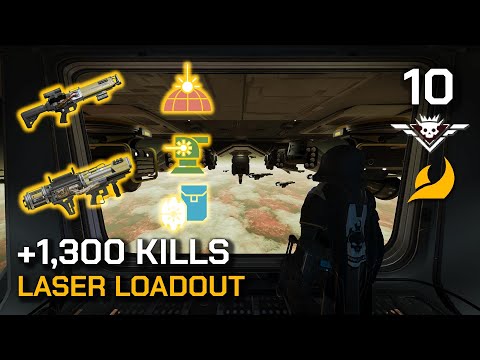 Helldivers 2 - I Had So Much Fun Using This LASER BUILD  - Solo Superhelldive - Full Clear