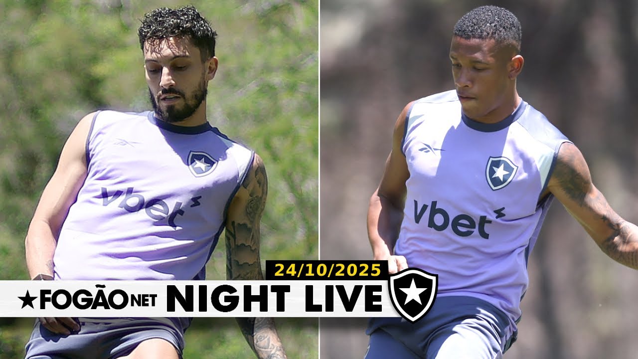 NIGHT LIVE | Botafogo traça prioridades para 2026 e pode ter ‘reforços internos’ contra o Santos NIGHT LIVE | Botafogo traça prioridades para 2026 e pode ter ‘reforços internos’ contra o Santos
