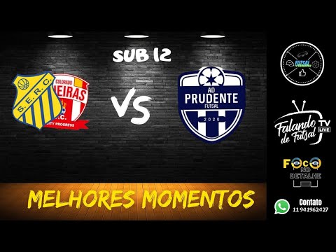 CAIEIRAS X AD. PRUDENTE - MELHORES MOMENTOS -SUB 12 CHAVE PRATA - ESTADUAL A2 - CAMPEÃO AD. PRUDENTE