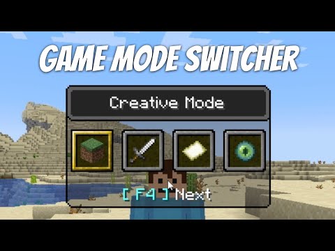 Change Gamemodes Quickly with Minecraft Gamemodes Switcher Hotkey #minecraft