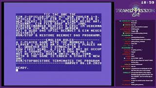 C64 BASIC oneliner competition at Transmission64 2023