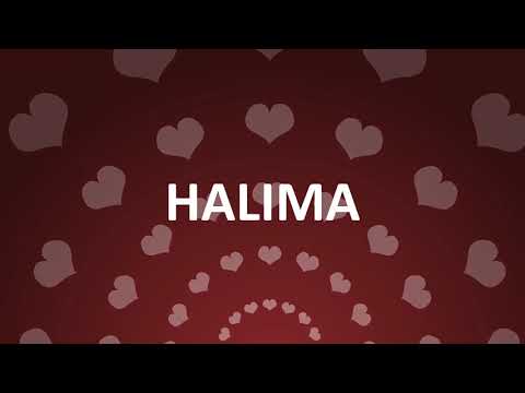 HAPPY BIRTHDAY HALIMA