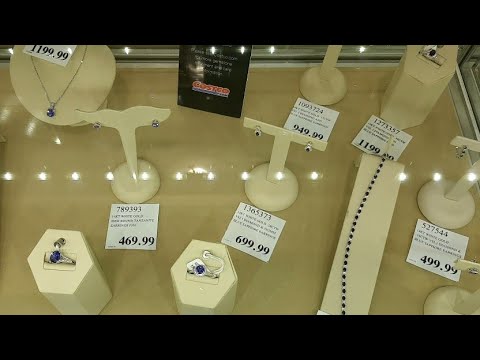 Costco Diamond 💎Collection and watches||Diamond earrings, necklace||Shop with me|| Shopping vlog