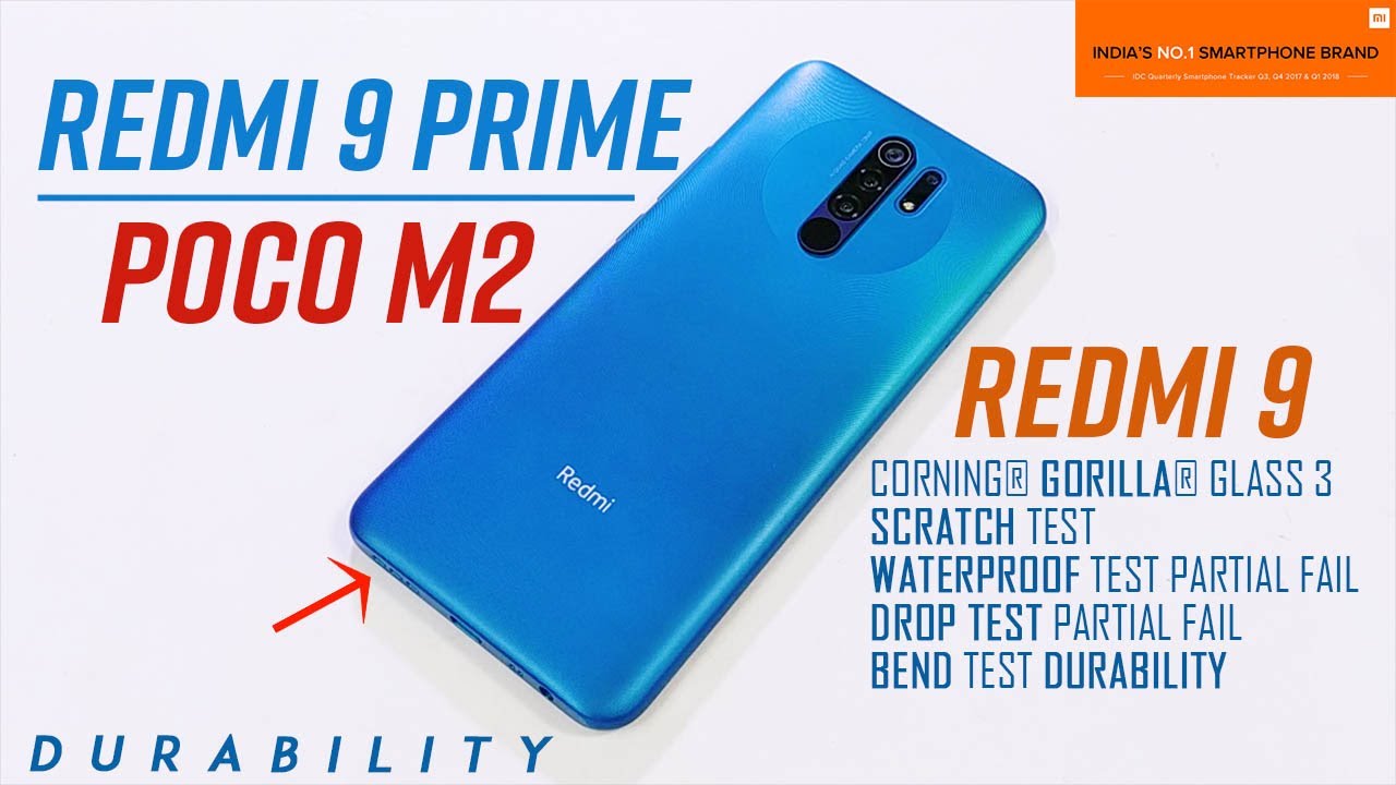 Redmi 9 Prime | Redmi 9 Durability Test | Strong but why is it a partial fail🤷🏻‍♀️?