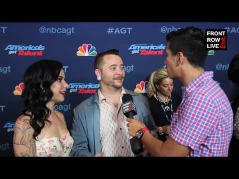 Ryan Stock & AmberLynn Flaming Arrow Stunt Gone Wrong at AMERICA’S GOT TALENT w/ @RobertHerrera3