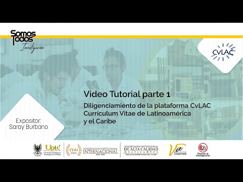 CvLAC Parte 1