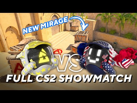 First CS2 Showmatch on MIRAGE! - BLAST Premier Spring Final '23: BLAST Dream Team vs Team USA
