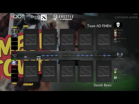 Danish Bears vs Ad Finem | Game 1 | Rumble Town Grand Final