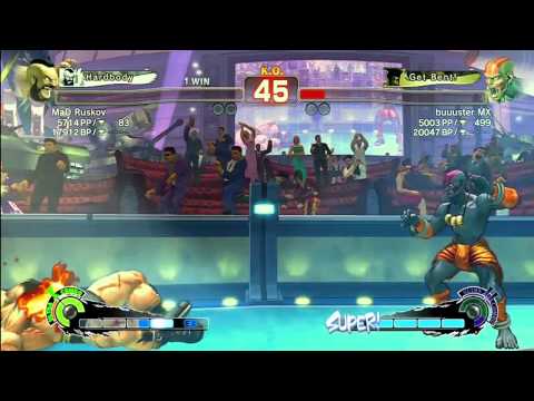 SSF4 AE: MaD Ruskov (Zangief) VS buuuster MX (Dhalsim)