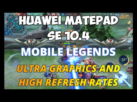 Mobile Legends in Huawei MatePad SE 10.4