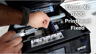 Epson Xp 8700 Printhead Cleaning, FIXED