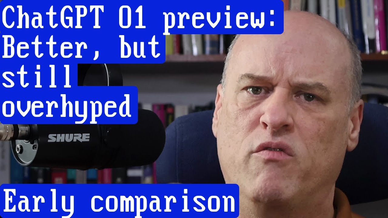 ChatGPT O1 Preliminary test comparison with previous model test videos