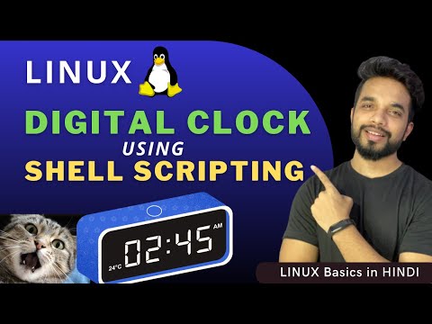 Shell Scripting Project 1 Linux Shell Scripting Project Digital Clock Using Shell Scripting