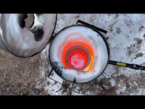 VEVOR 10KG Gas Metal Melting Furnace Propane Forge Kit Graphite Crucible Casting Review