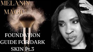Best Foundations for Dark Skin | Full Coverage & Shade Match Tips 2025 #darkskinmakeup #foundation