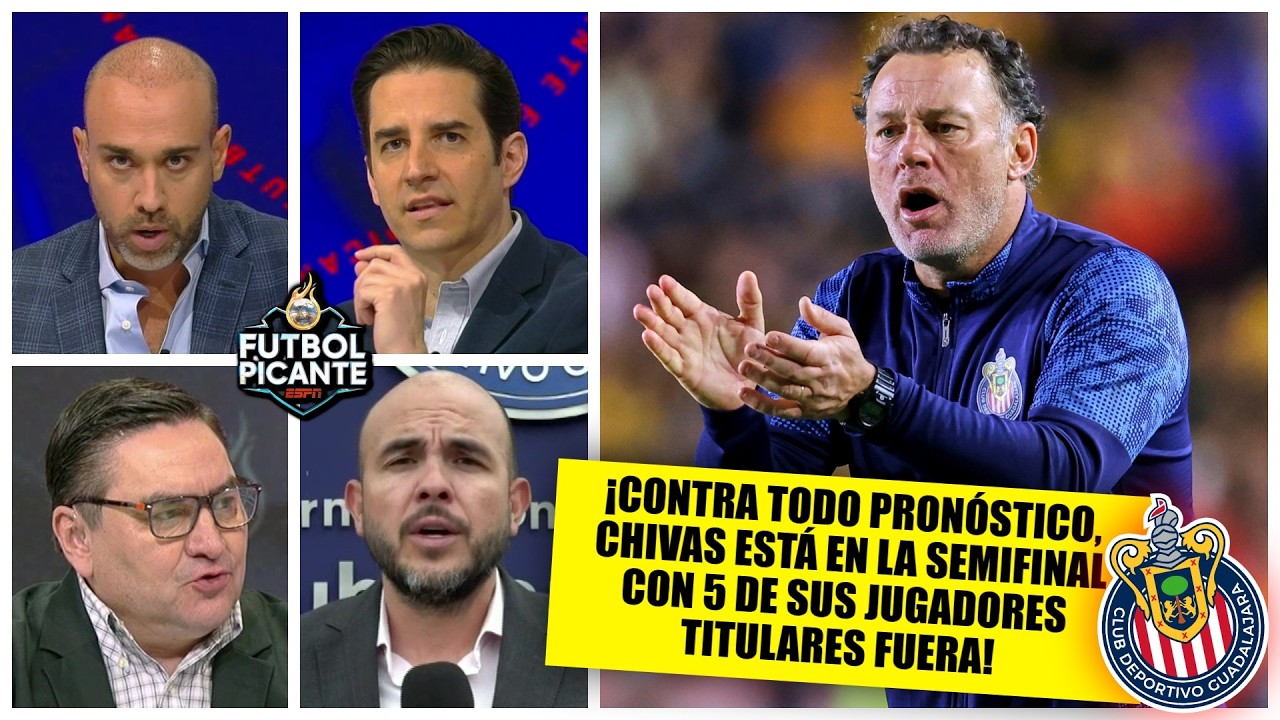 CHIVAS y GABRIEL MILITO en la SEMIFINAL hacen delirar a PIETRASANTA y a ADAL FRANCO | Futbol Picante