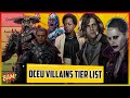 DCEU Villains Tier List + Ranking (w/ Black Adam) | Every DCEU Villain Ranked