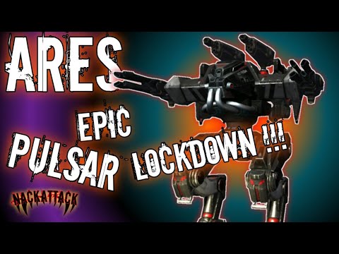 Ares Pulsar builds | Epic Lockdown Moments | War Robots Champion League Gameplay