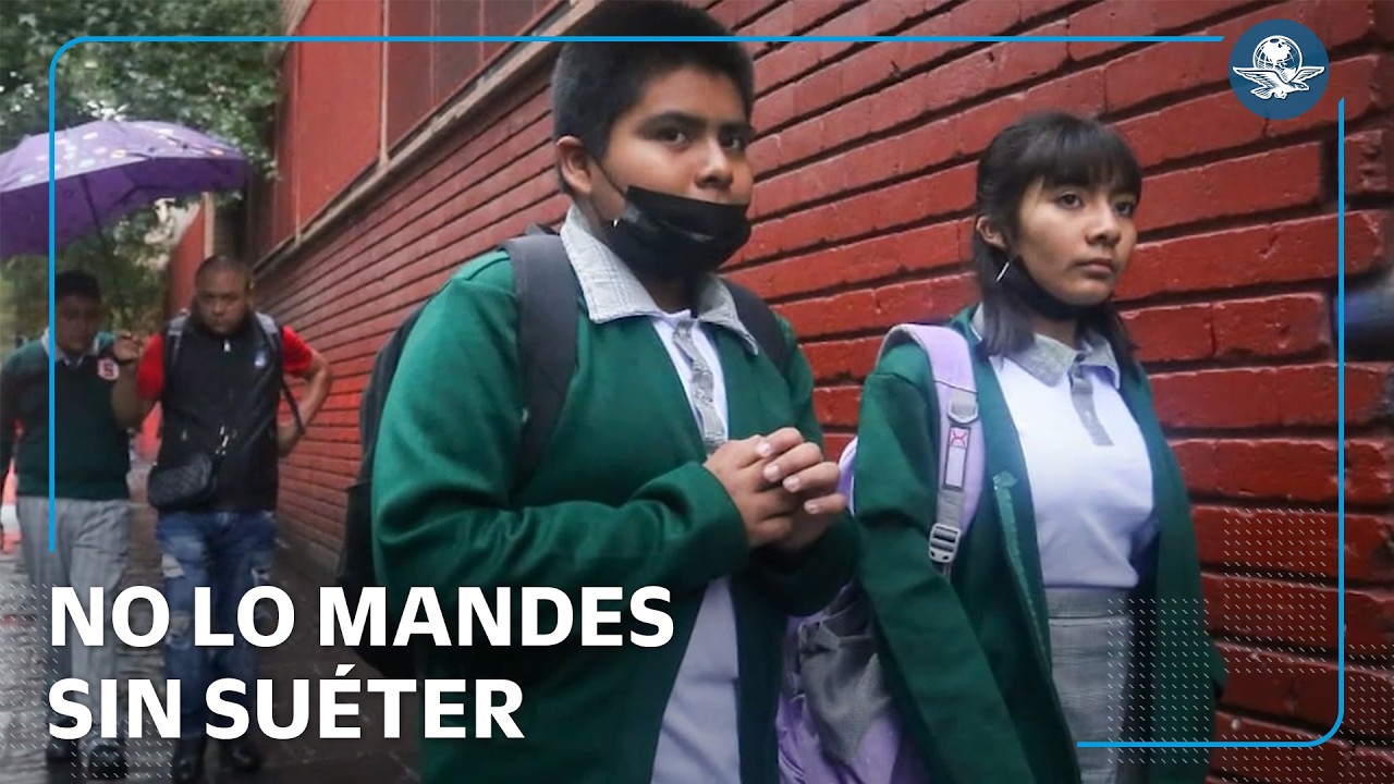 ¡Prepara la chamarra! Será un helado regreso a clases en la CDMX
