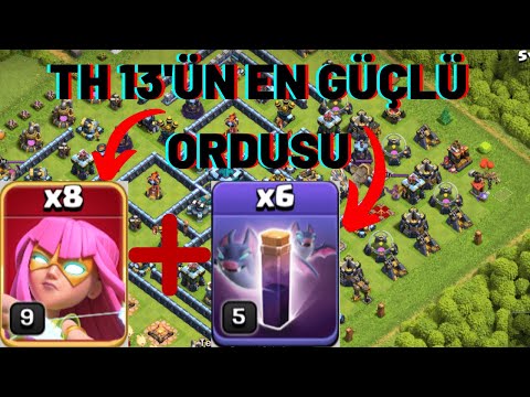 BB 13 EFSANE SÜPER OKÇU-YARASA-PEKKA ORDUSU - Clash Of Clans